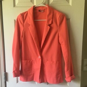 Coral blazer
